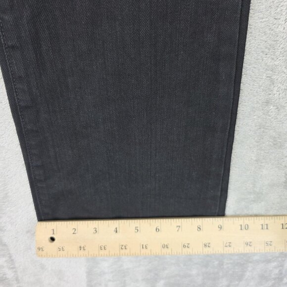 Joe's Jeans Womens 25 Black Bootcut Stretch Denim Dark Wash Keith CMKH52082 - Picture 7 of 13